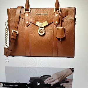 COPY - Michael Kors Nouveau Hamilton Satchel, Large